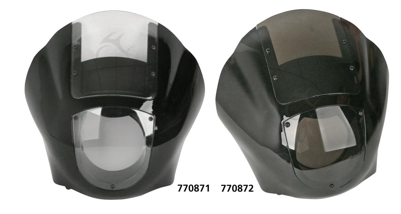 Zodiac Quick Release Handlebar Fairings – Windshield