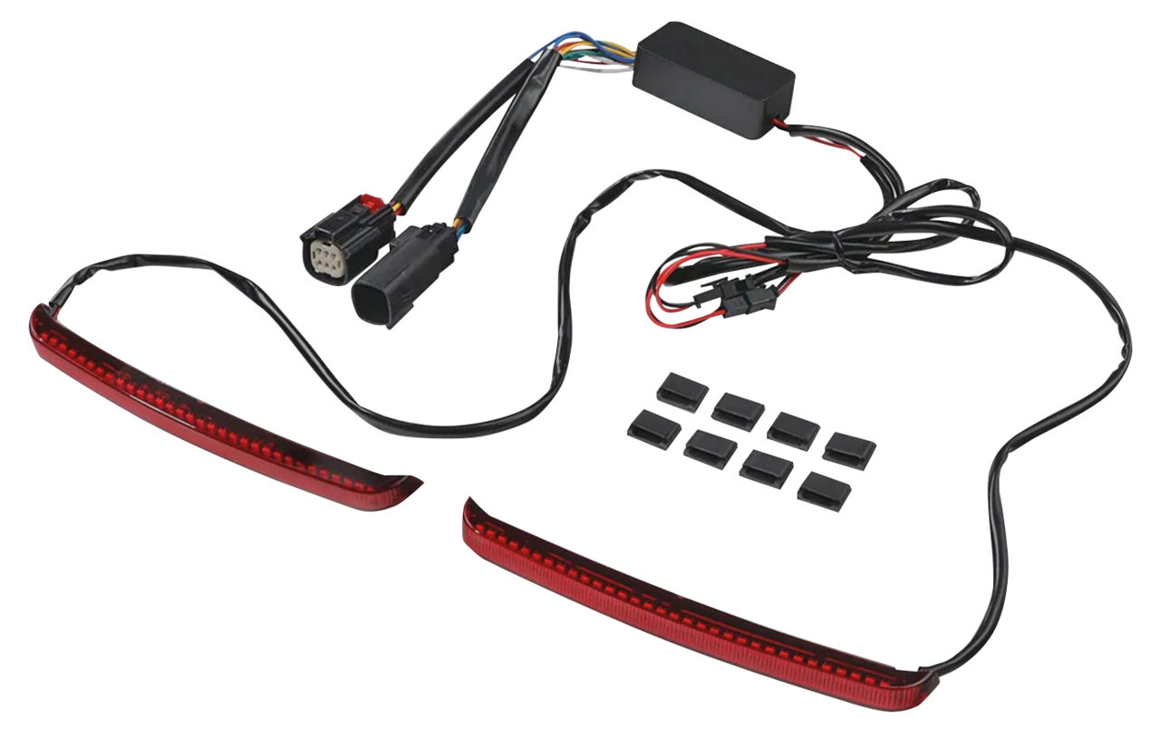 Zodiac Hard Bag Sequential Rear Lights – Electric & Light