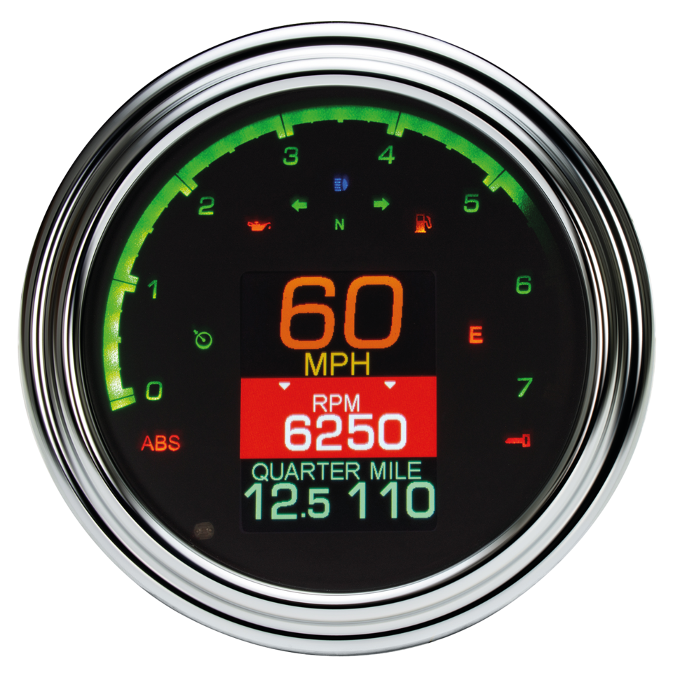 Dakota Digital MLX-2000 Fat Bob Style Speedo Tacho – Gauges & Dashes