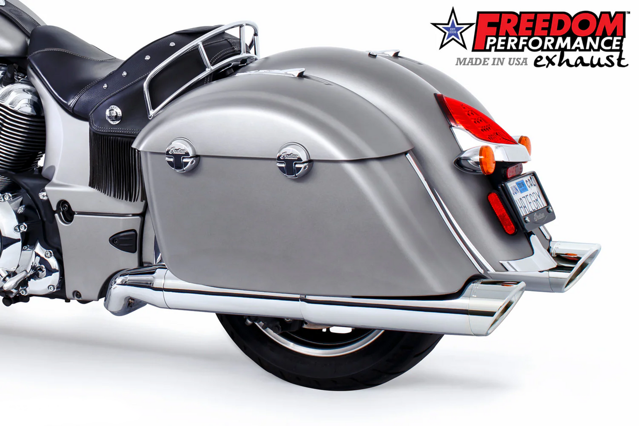 Freedom Performance Exhaust Union 2-INTO-1 for Indian Power Plus & Thunderstroke