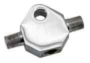 Zodiac Chrome Plated Custom Brake Line Tees – Control Cables & Hydraulic Lines