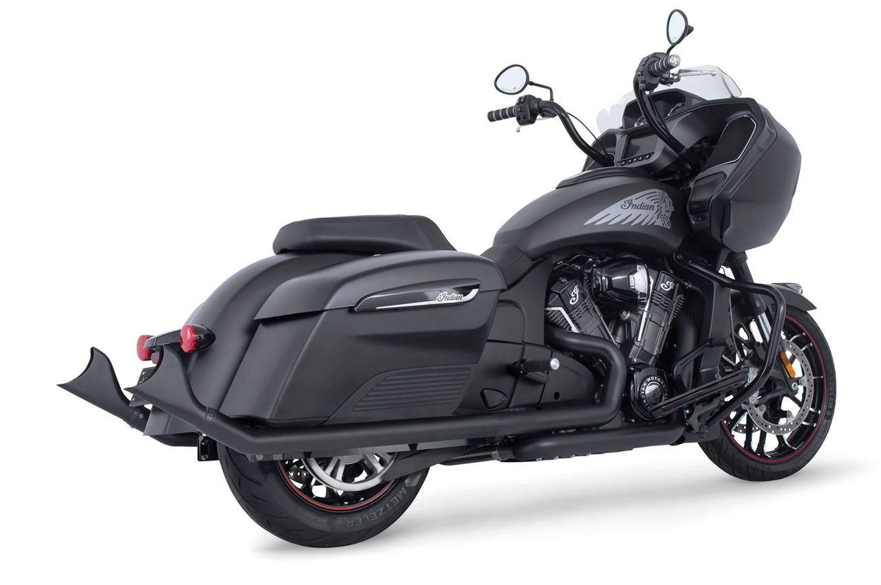 Freedom Performance Exhaust Sharktail True Duals for Indian Powerplus & Thunderstroke