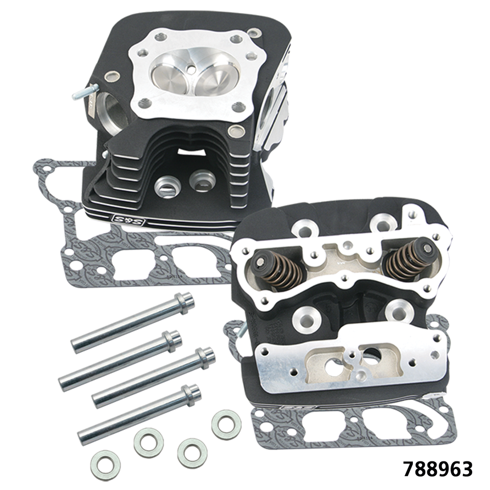 S&S Super Stock Cylinder Heads for 1999-2005 Twin Cam – Engine
