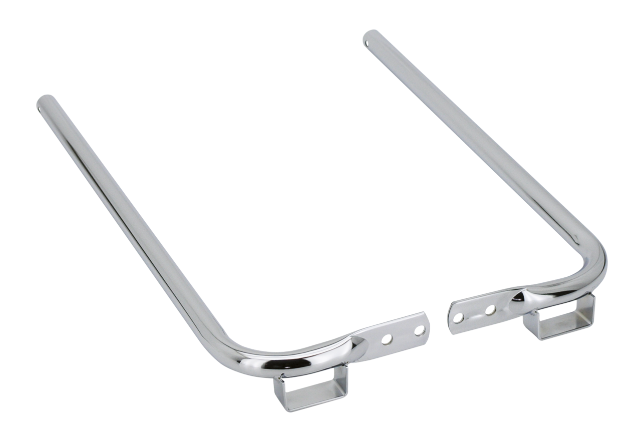 Zodiac's Chrome Saddlebag Supports for Touring – Luggage