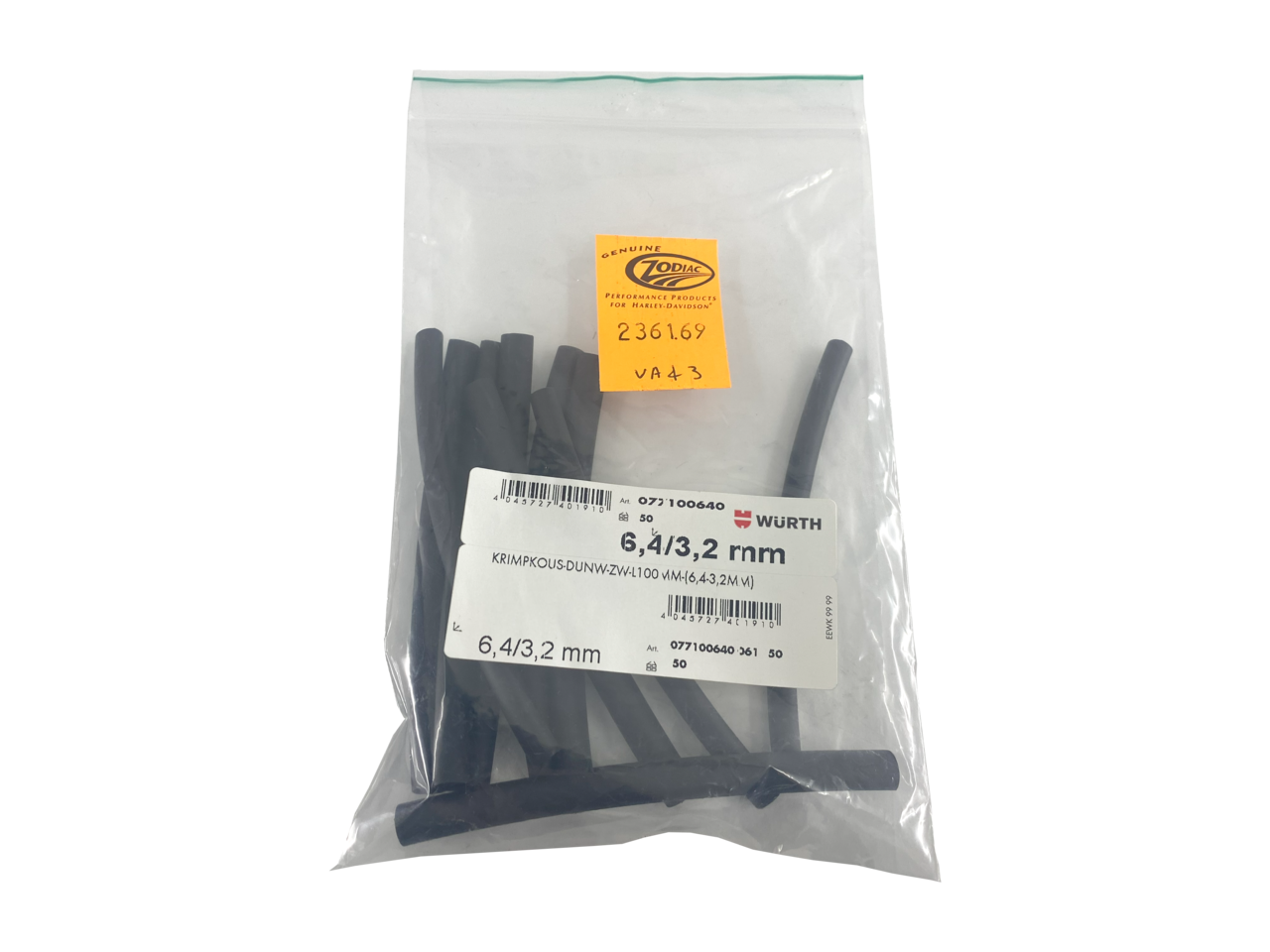 Wurth Shrink Socket Tubes – Electric & Light