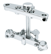 Zodiac Chrome Triple Tree Sets for Heritage Softail & Fat Boy – Front Forks