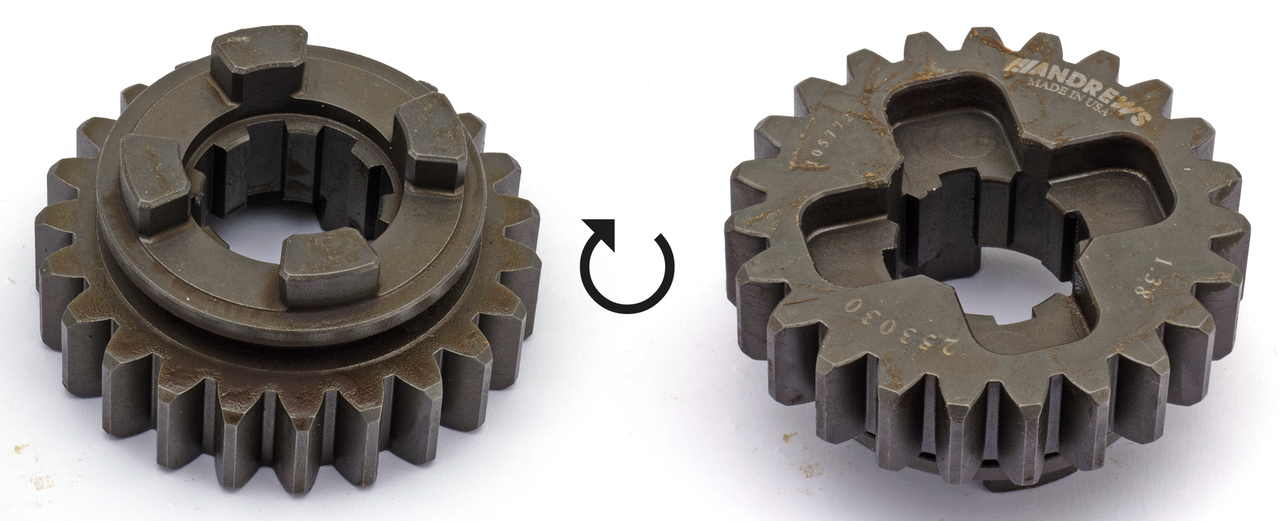 Andrews Sportster 4 Speed Transmission Gears