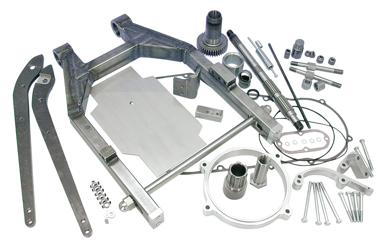 Zodiac "wide-Ass" Swingarm Kit Dyna 1996 Thru 2005 – Frame & Rear Suspension