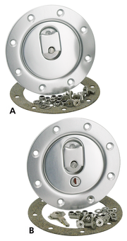 Zodiac "quick Action" Aluminum Racing Gas Caps – Gas- & Oil Tank