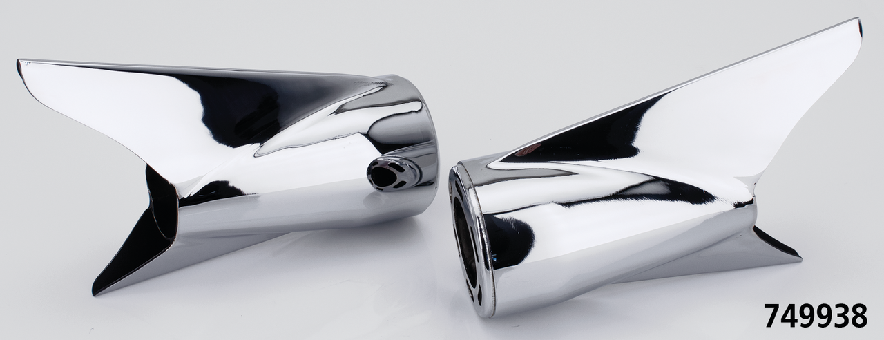 Mcj Endcaps for 80MM Mcj Mufflers – Exhaust