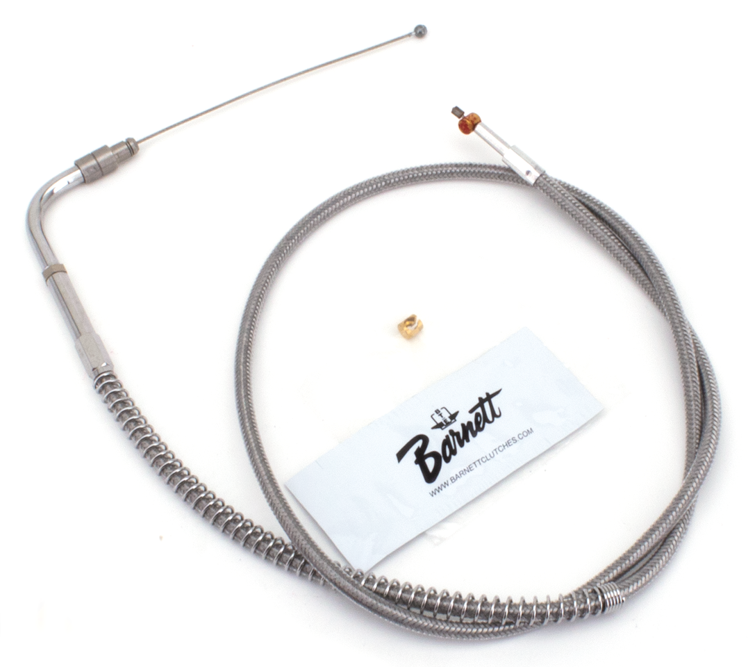 Barnett Clutches & Cables T04 - Throttle & Idle Cable 1996-2015 Softail, 1996-2017 Dyna, 1996-2001 Carburetor Equipped Touring & 2007 to Present Sportster – Control Cables & Hydraulic Lines