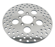 Zodiac Polished and Drilled Stainless Steel Disc Brake Rotors