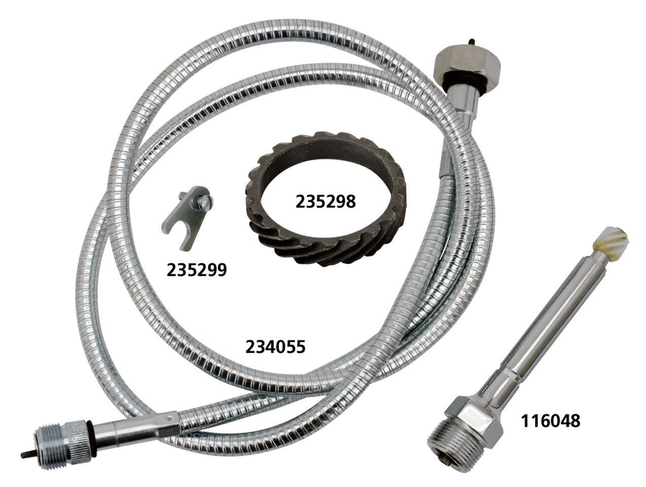 Zodiac Speedometer Drive & Cables for 45CI Models – Gauges & Dashes