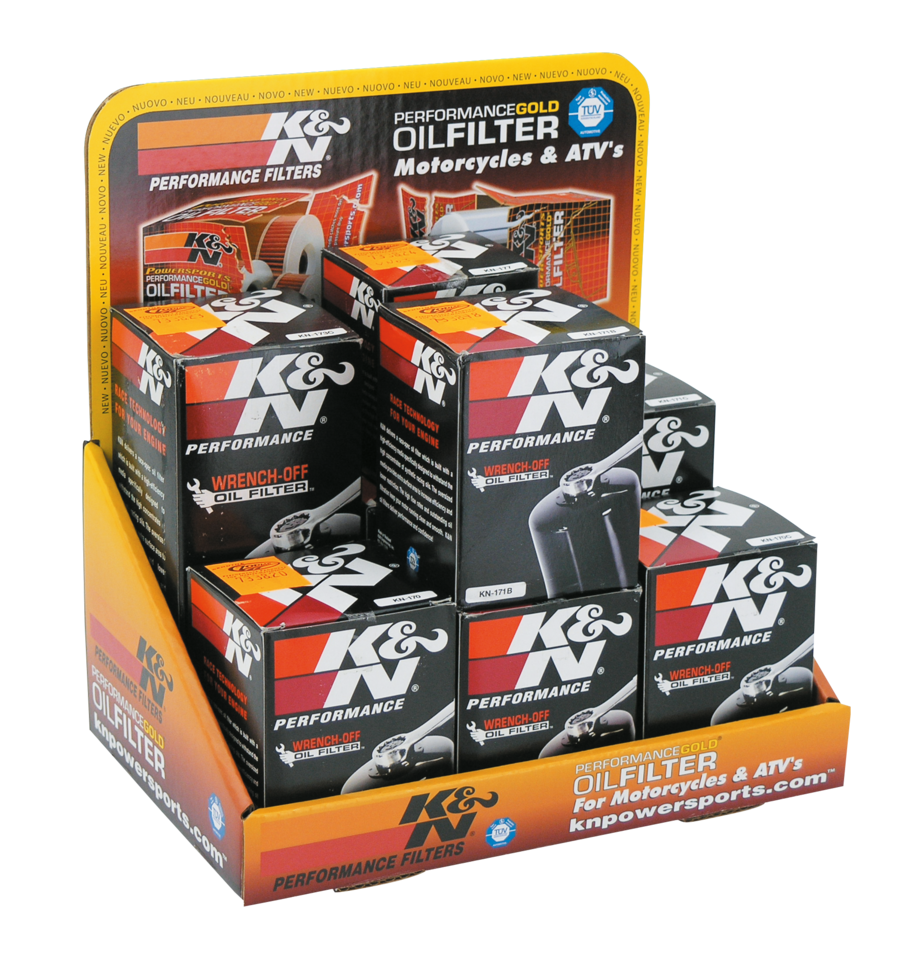 K&N Wrench-Off Oil Filters