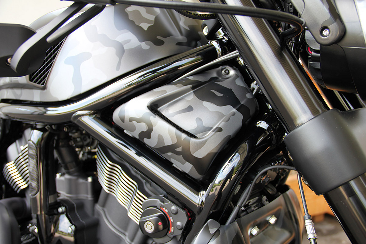 Cult-Werk V-Rod Ram Air Vent Covers – Frame & Rear Suspension
