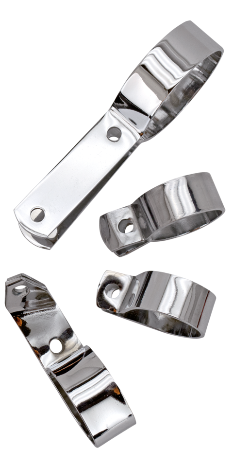 Samwel Exhaust Clamps for 45CI Wl