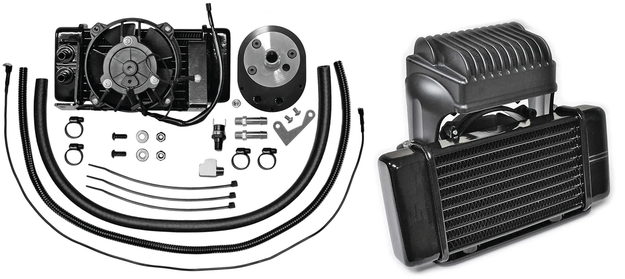 Jagg Fan Assist Low Mount Oil Cooler