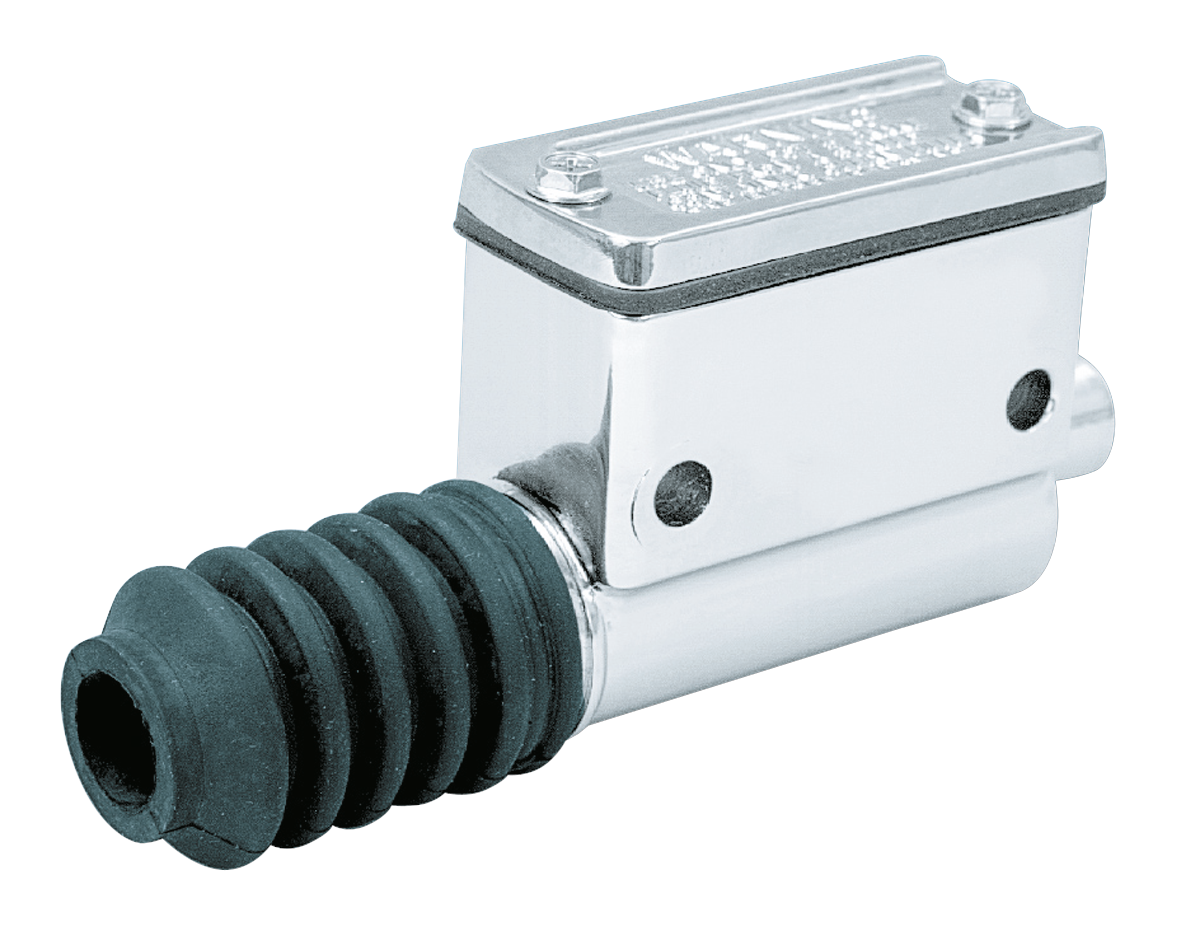 Zodiac Chrome Late Model Rear Master Cylinder – Foot Control