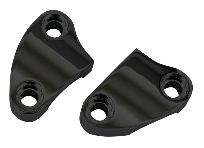 Zodiac Chrome Plated Early Style Riser Clamps – Handlebar