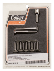 Colony Transmission Top Cover Screw Kit for 4 Speed Big Twin