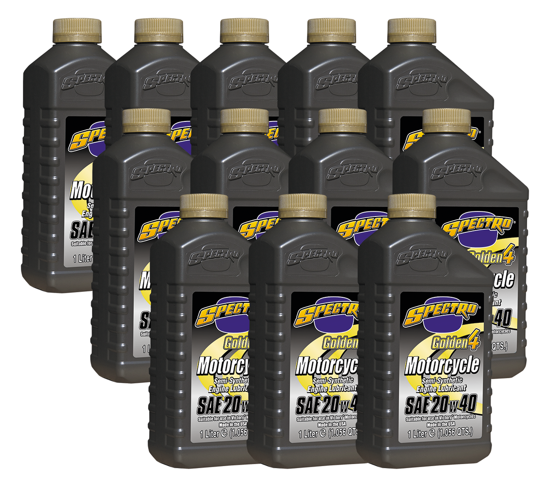 Spectro Golden Semi-Synthetic 20W40 for Indian and Victory – Oil