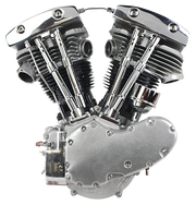 V-Twin Early Shovelhead Style Engine