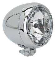Zodiac Torpedo Style 4 1/2" Halogen Headlight – Electric & Light
