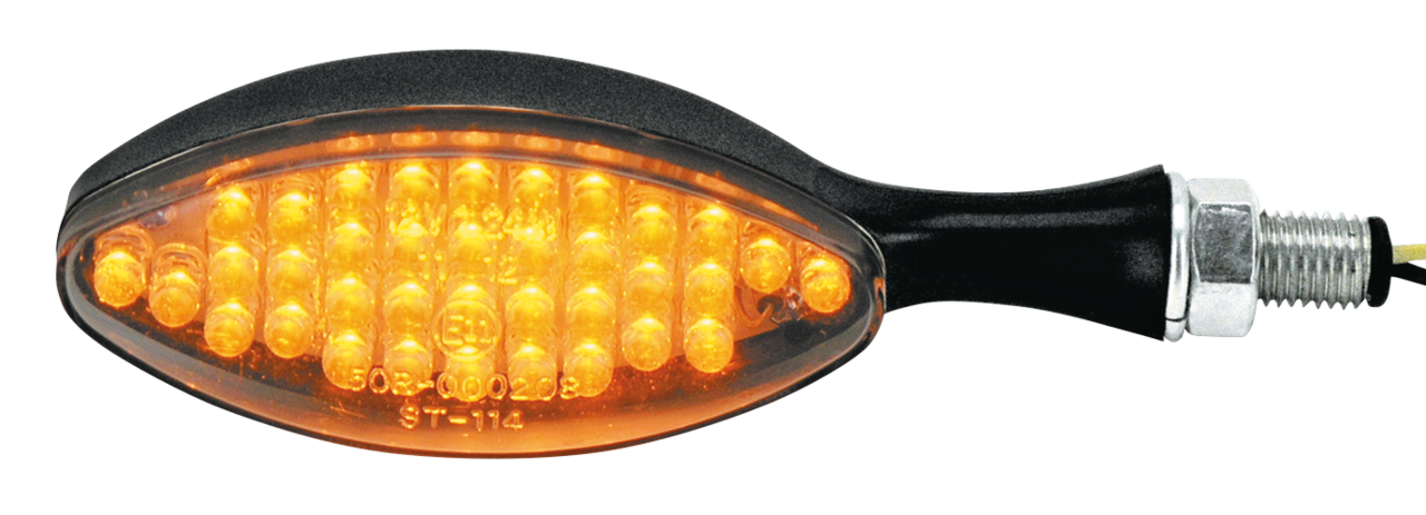 Zodiac EU Approved Black LED Turn Signal – Electric & Light