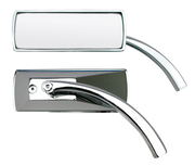Zodiac Slim Line Chrome Billet Aluminum Mirror – Handlebar