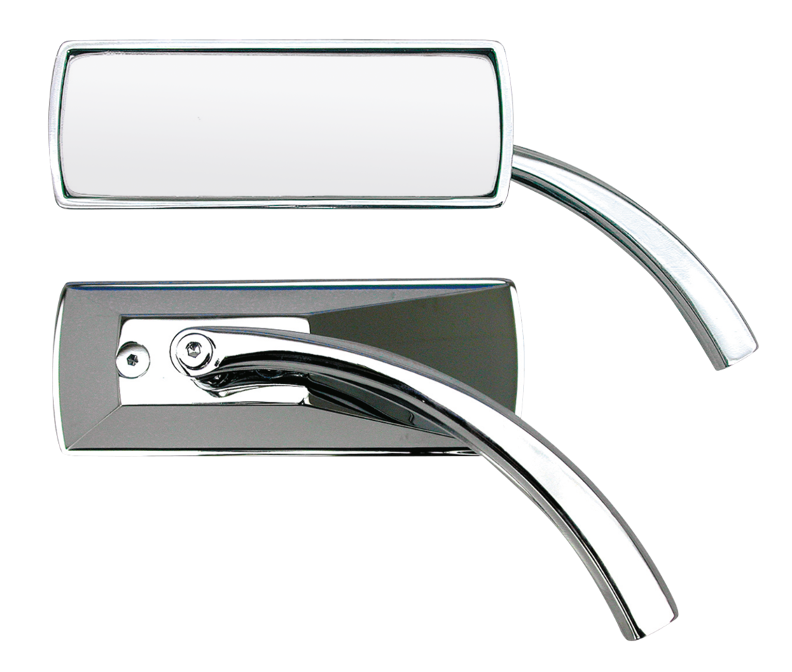 Zodiac Slim Line Chrome Billet Aluminum Mirror – Handlebar