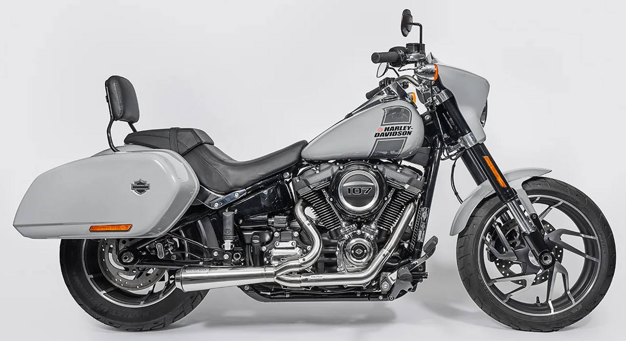 Black Duck 2-INTO-1 for Milwaukee Eight Softail – Exhaust