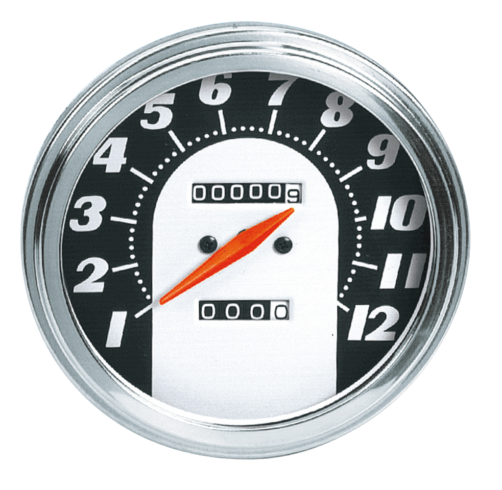 Zodiac Speedometers for Fxwg, FXST & FLST – Gauges & Dashes