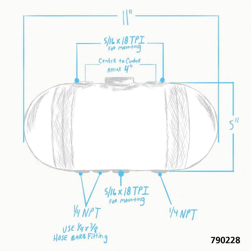 Lowbrow Customs Universal Oil Tanks – Gas- & Oil Tank
