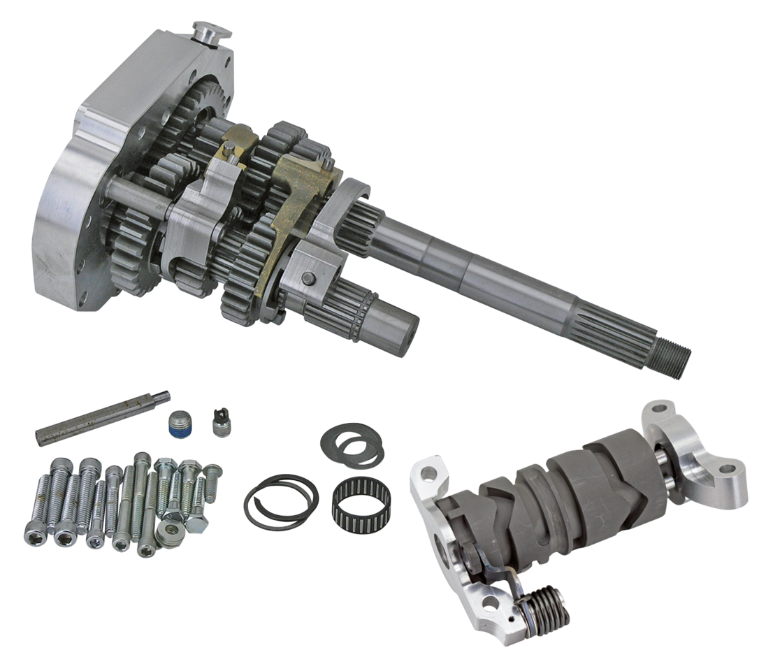 Zodiac's 6 Speed Conversion for Softail and Dyna 5 Speed Transmissions