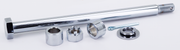 Zodiac Chrome Plated Front and Rear Axles – Wheel & Tire