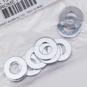 Midwest Acorn Nut Company Special Size Chrome-Plated Flat Washers – Hardware