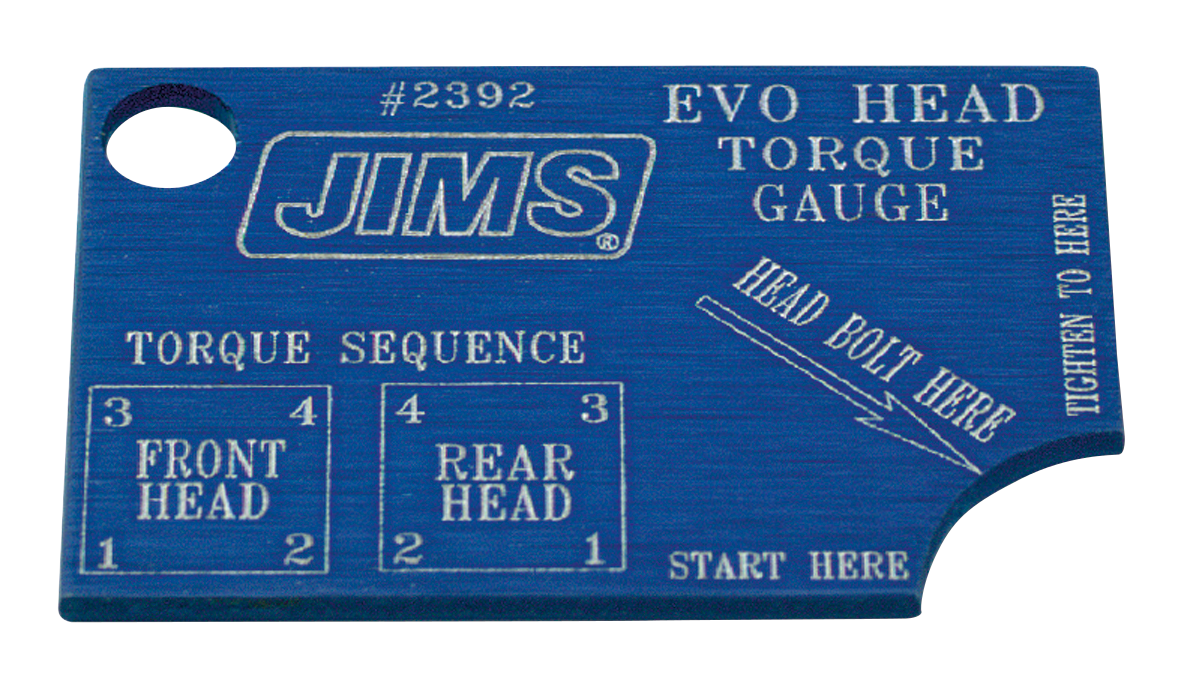 Jims Head Bolt Torque Gauge for Evolution Engines – Tools & Chemicals